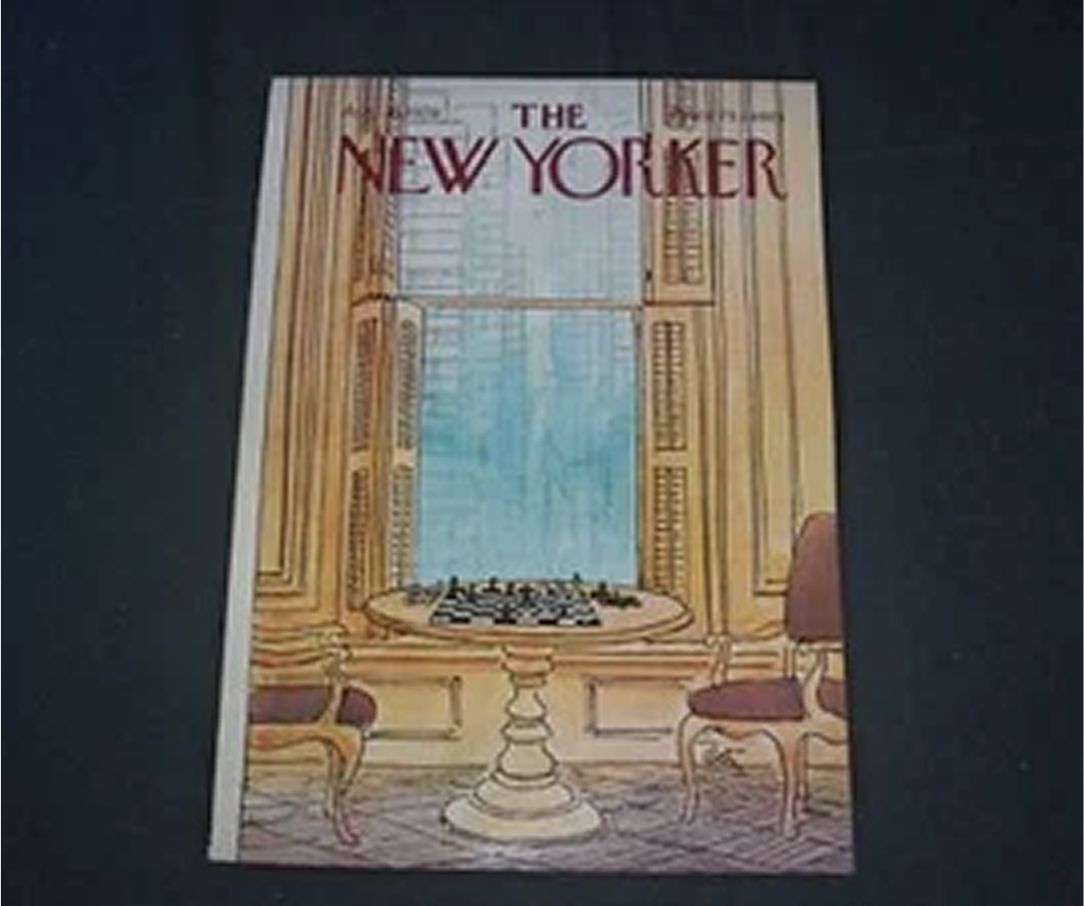 1976 AUGUST 30 NEW YORKER MAGAZINE FRONT COVER ONLY -…